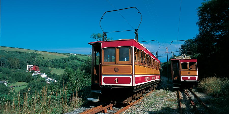 Travelling aboard the Snaefell Mountain Railway