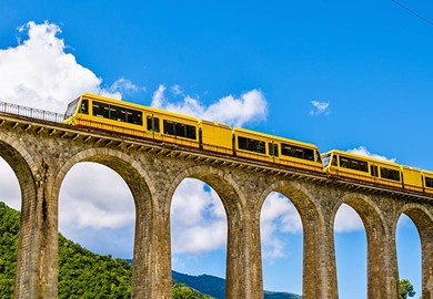 The Yellow Train of Cerdagne