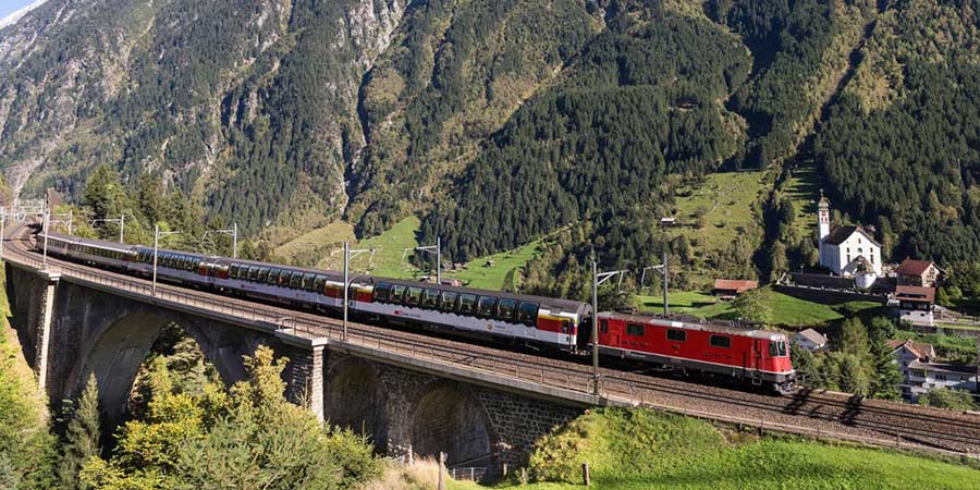 The Gotthard Panorama Express The Gotthard Panorama Express